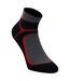 Socquettes Trail Homme Gris Foncé Rouge Regatta-1