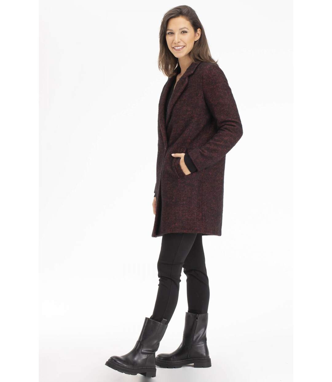 Manteau MELISSA Vert Bouteil