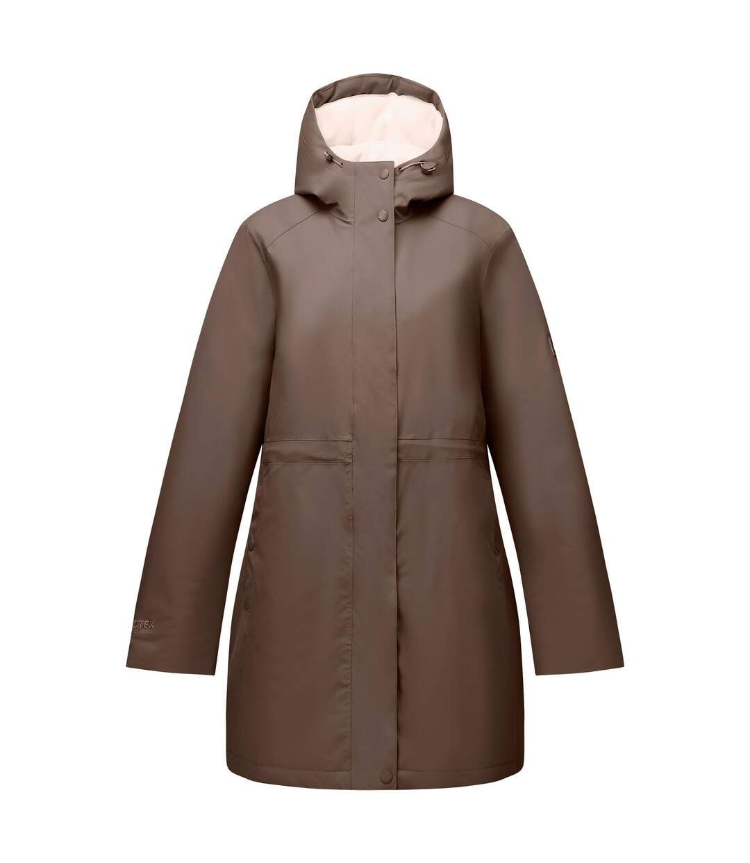 Veste Motif/style Imperméable Femme Marron Foncé Beige Clair Regatta-2