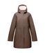 Veste Motif/style Imperméable Femme Marron Foncé Beige Clair Regatta-2