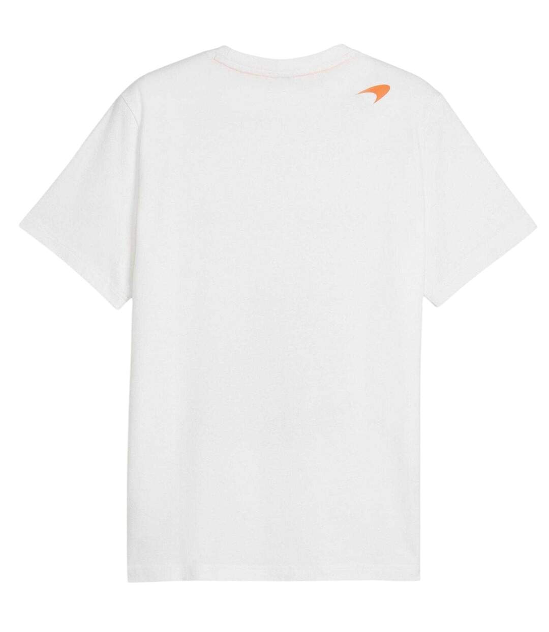 Unisex Adult Motorsport Graphic Print T-shirt  White Puma-4