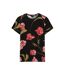 T-shirt Femme Noir Ted Baker-2