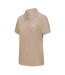 Polo Motif/style Logo Femme Beige Slazenger-3