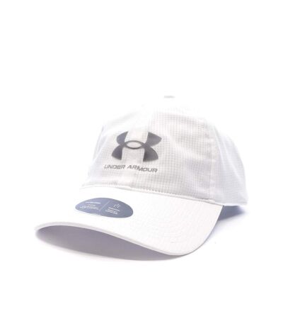 Casquette blanche/grise homme under armour isochill - osfm