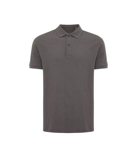 Mens yosemite pique polo shirt anthracite Iqoniq