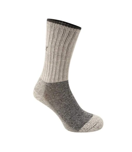 Pack Of 3  Womens/ladies Heavyweight Boot Socks  Beige Karrimor