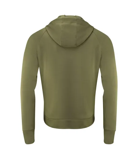 Mens Keyport Hooded Hybrid Jacket Moss Green James Harvest