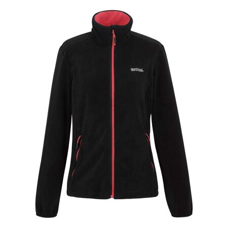 Veste polaire floreo femme noir / pêche foncée Regatta