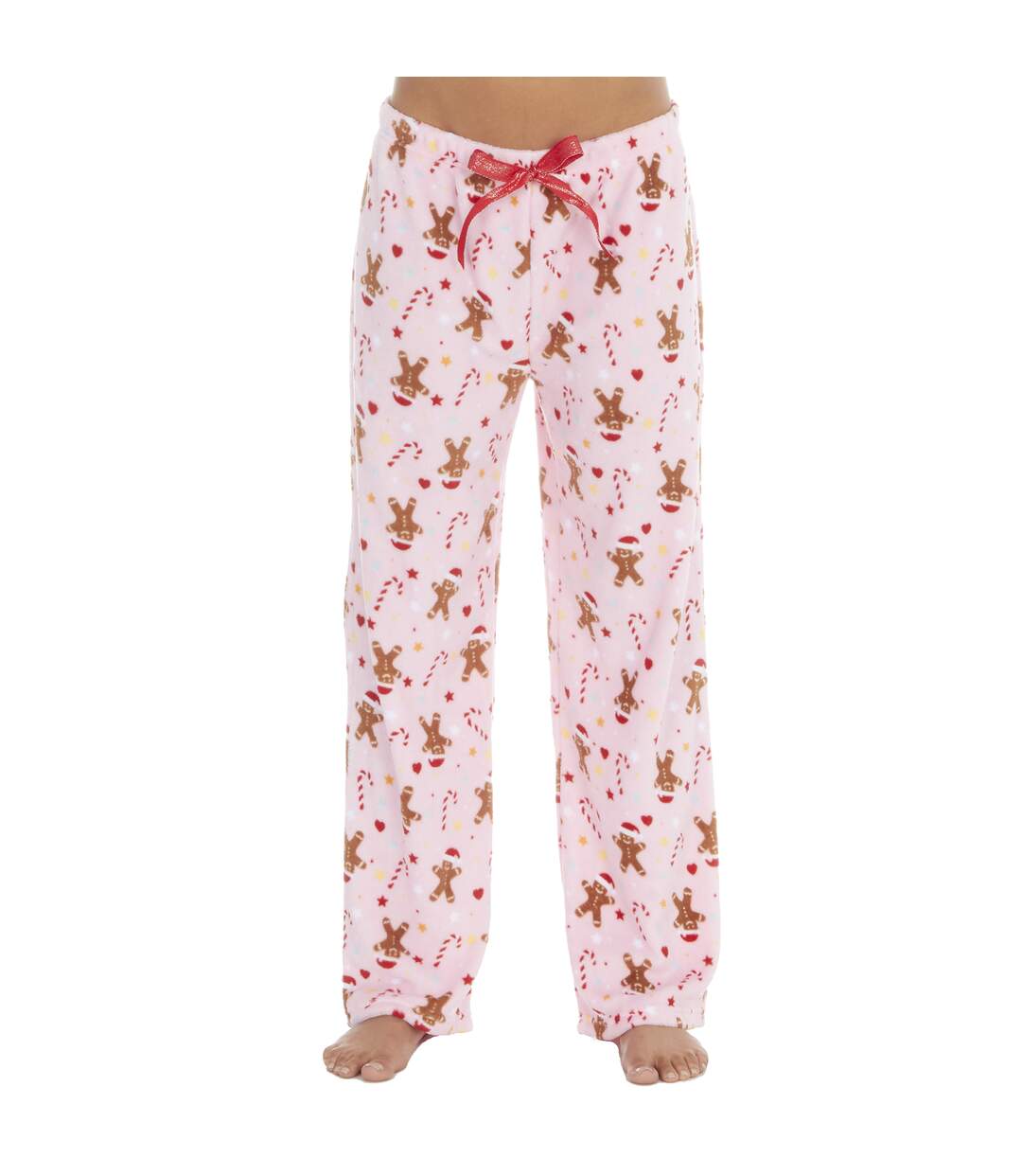 Pantalon de pyjama femme rose Slumber Party-1