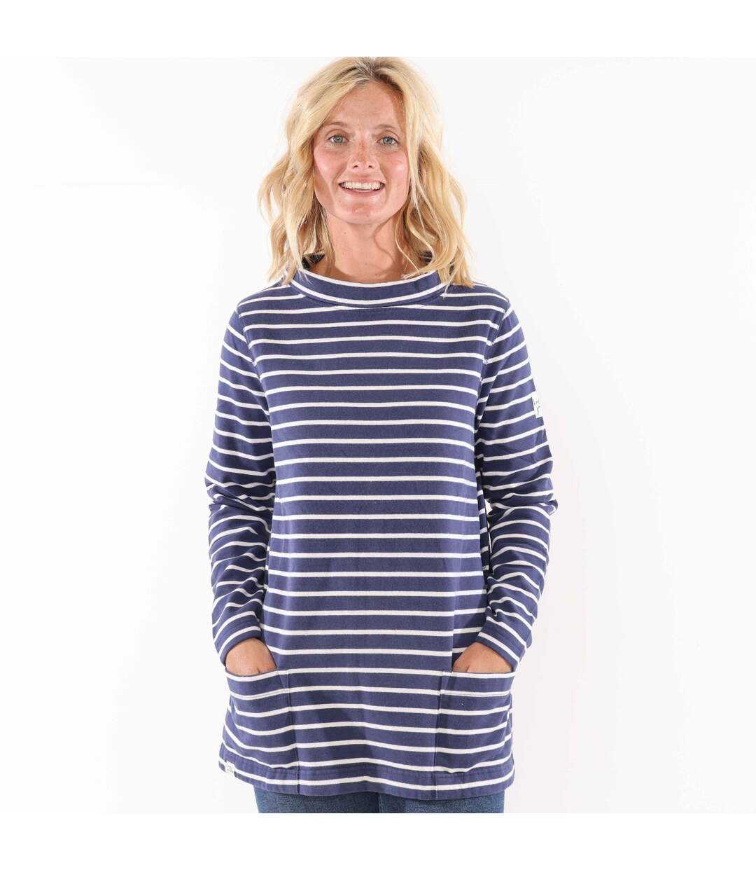 Sweat Motif/style Rayé Femme Crépuscule Lazy Jacks-1