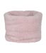 Womens/ladies Isotherm Cosy Sherpa Snood Collar Neck Warmer One Size Beige Mountain Warehouse-2