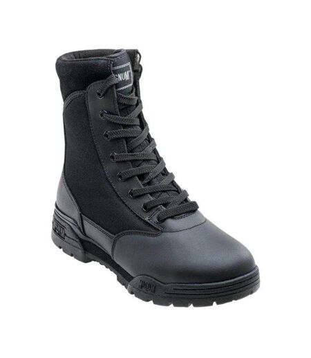 Mens Classic Grain Leather Boots Black Magnum