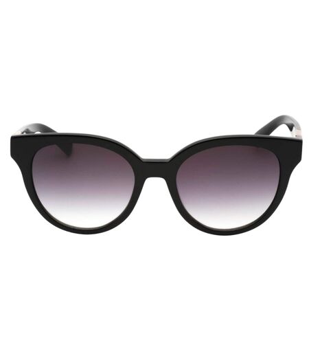 Lunettes De Soleil Motif/style Arrondi Femme Taille Unique Noir Longchamp