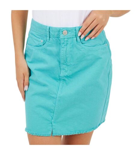Mini Jupe Femme Turquoise Vif Brave Soul