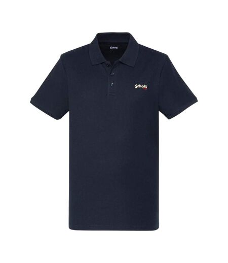 Polo marine homme schott ps0022 - l