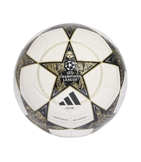 Ballon De Foot Motif/style Real Madrid Cf Uefa Champions League Taille 5 Blanc Adidas