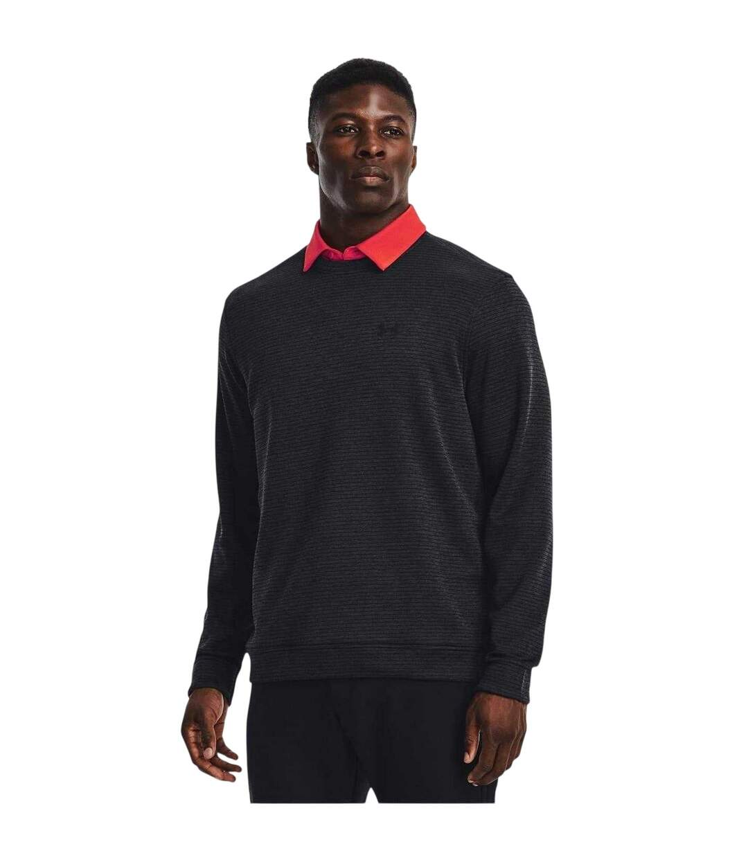 Mens Storm Fleece Sweater Top Black Under Armour-3