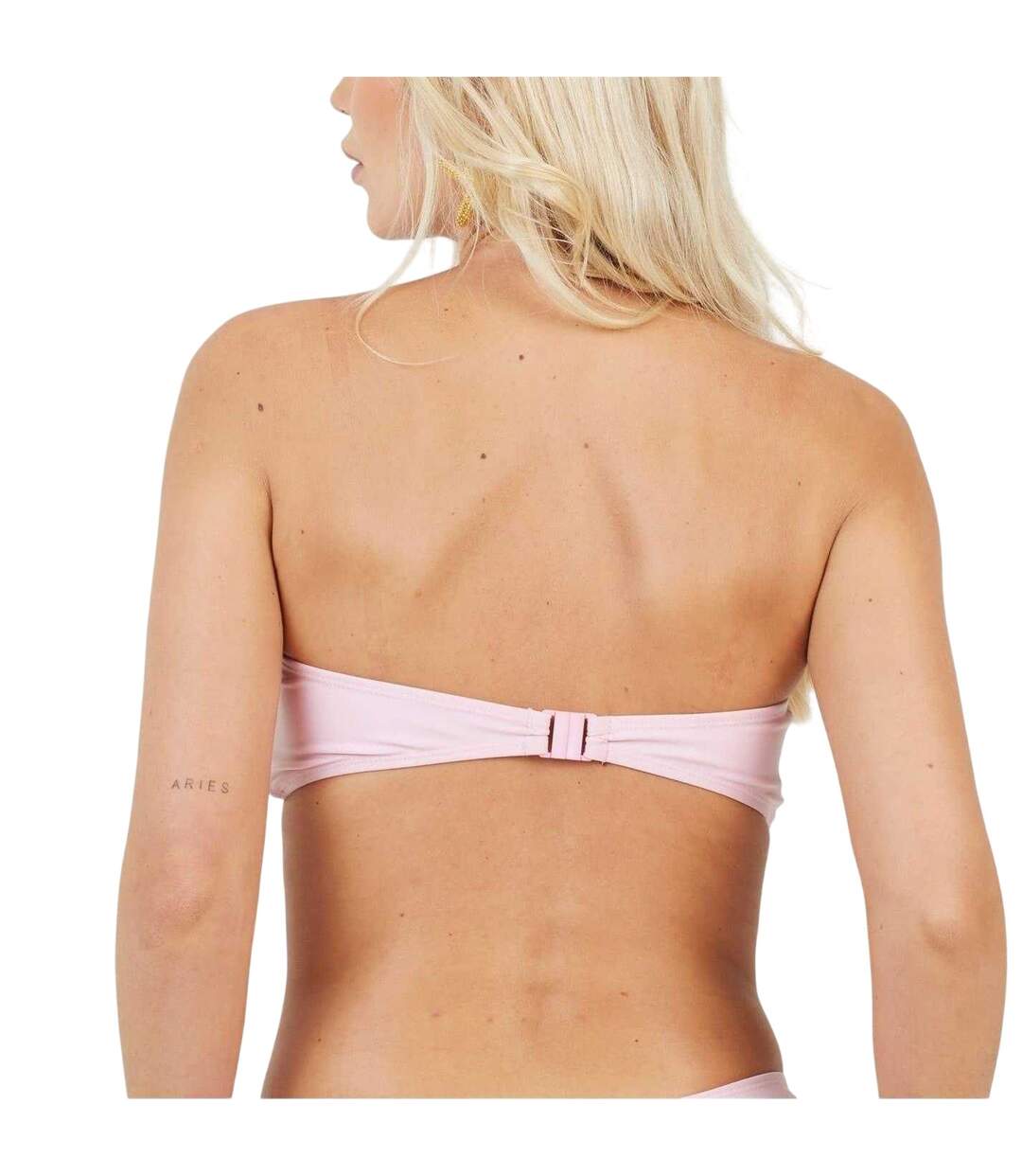 Haut De Maillot De Bain Motif/style Bague Femme Rose Brave Soul-3