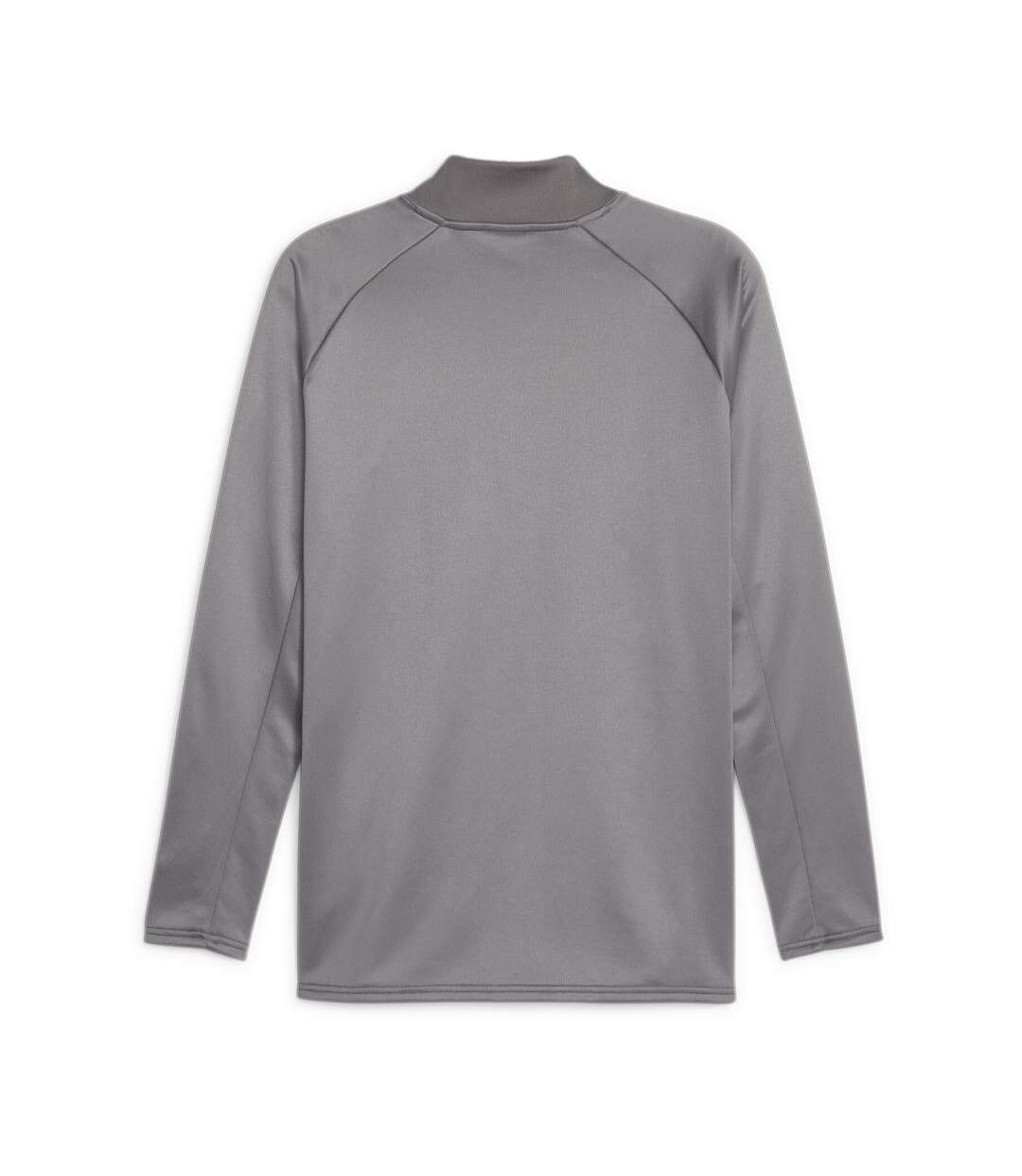 OM Maillot Prématch manches longues Gris Clair Homme Puma 2023/24 - L-2