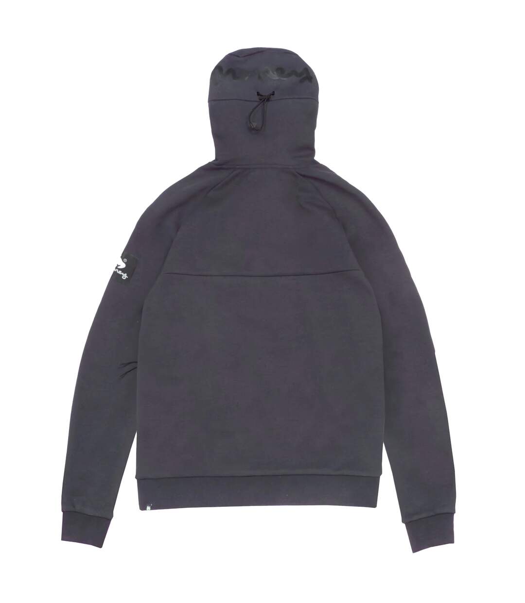 Mens metro bonded hoodie grey Money-2