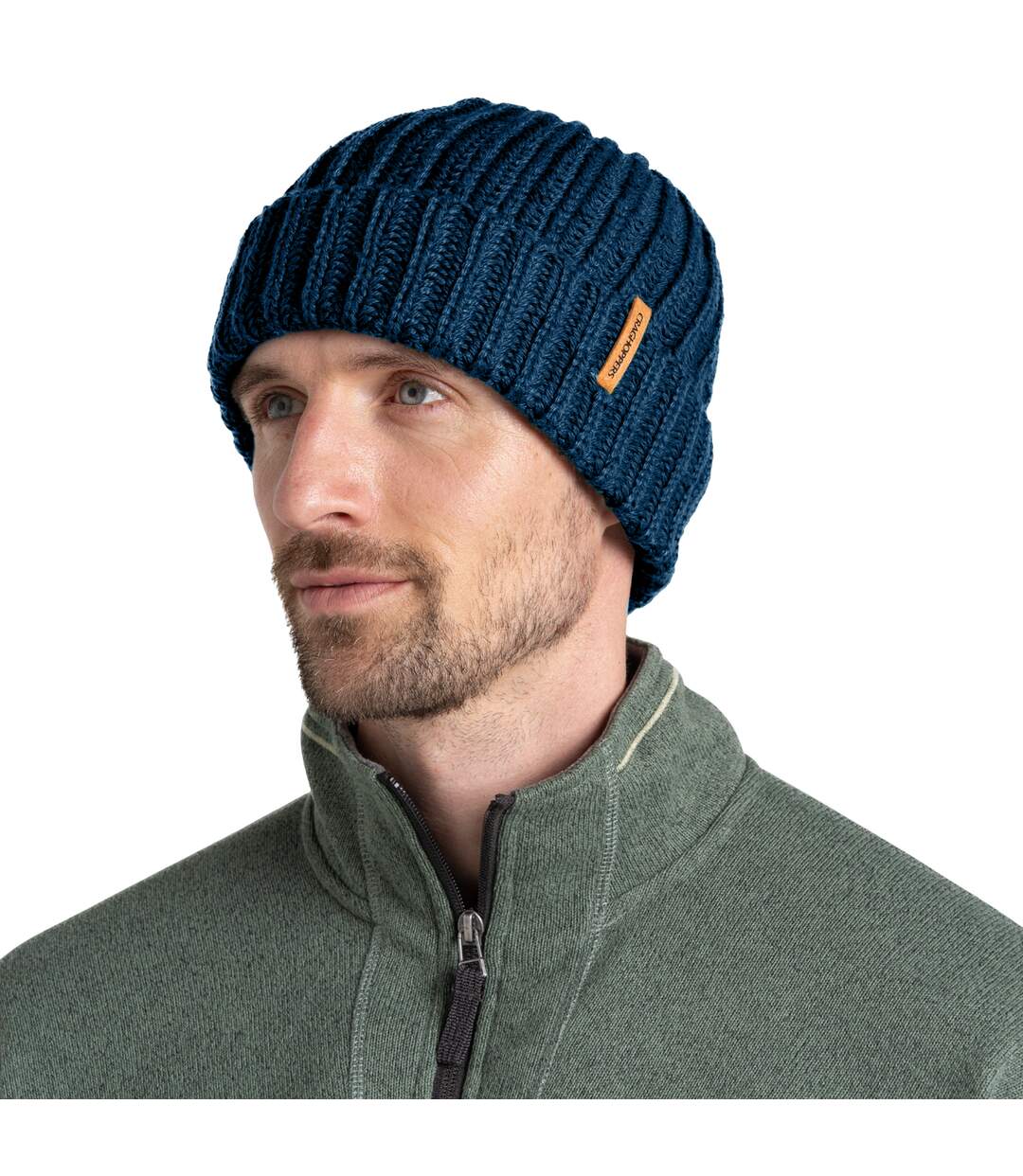 Bonnet riber homme bleu tourmaline Craghoppers