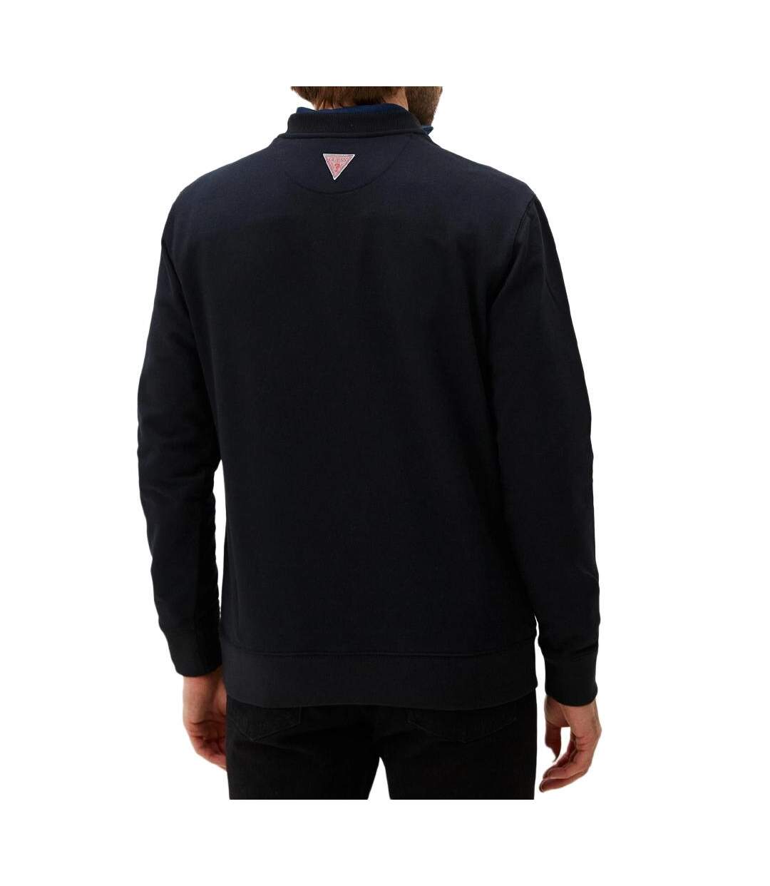 Sweat Noir Homme GUESS Zubin - L-2