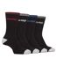 4 Pack Mens Cushioned Crew Sport Socks