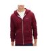 Sweat zippé bordeaux homme superdry plain hood-1