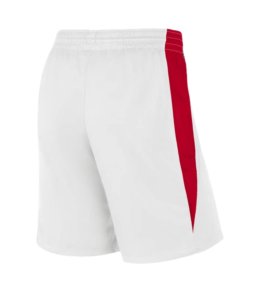 Mens Logo Basketball Shorts White Red Nike-2