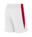 Mens Logo Basketball Shorts White Red Nike-2