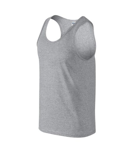Gildan Mens Softstyle® Tank Vest Top (Sport Grey)