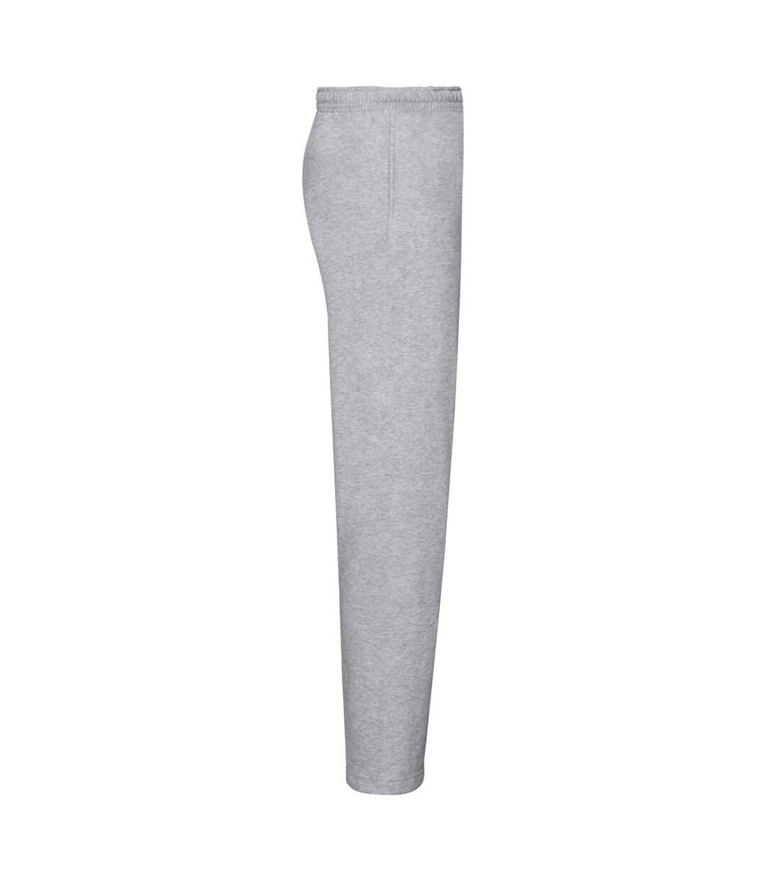 Pantalon de jogging homme gris chiné Fruit of the Loom-3