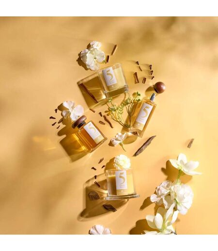 Bougie Parfumée en Verre Numia 180g Vanille Royale