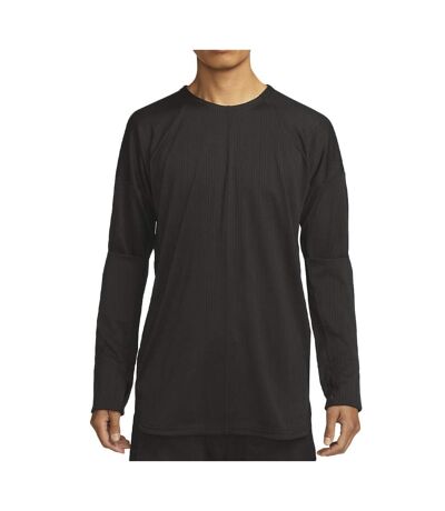 Sweat noir homme nike dri-fit crew top - l