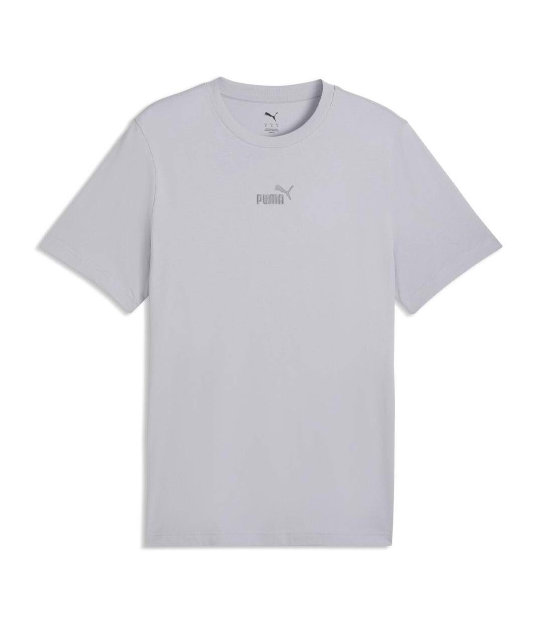 T-Shirt gris homme puma essential small-1