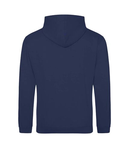 Sweat à capuche college adulte denim Awdis