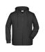 Veste À Capuche Homme Noir James And Nicholson-1