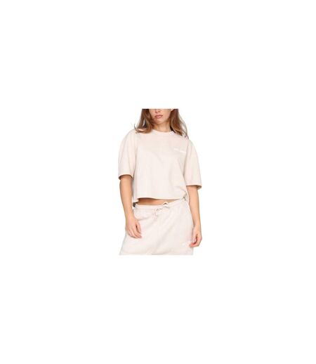 T-shirt Court Authentic Femme Sable Rose London