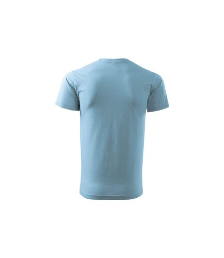 T-shirt Heavy New Homme Vieux Bleu Malfini