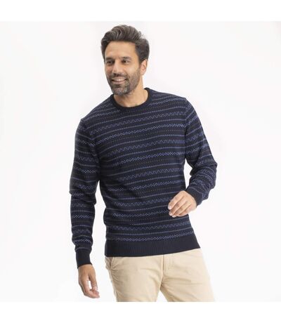Pull manches longues col rond laine merinos LUGE