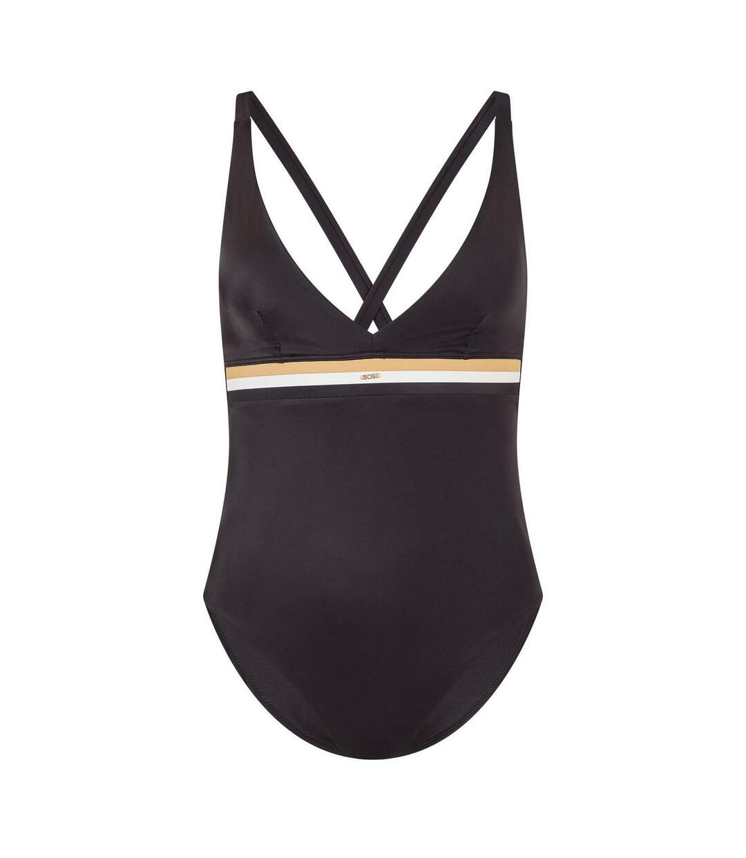 Short De Bain Femme Noir Boss-1