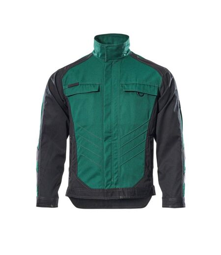 Mens Unique Jacket Green Black Mascot