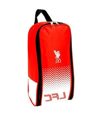 Liverpool FC Official Soccer Fade Design Cleat Bag (Red/White) (One Size)