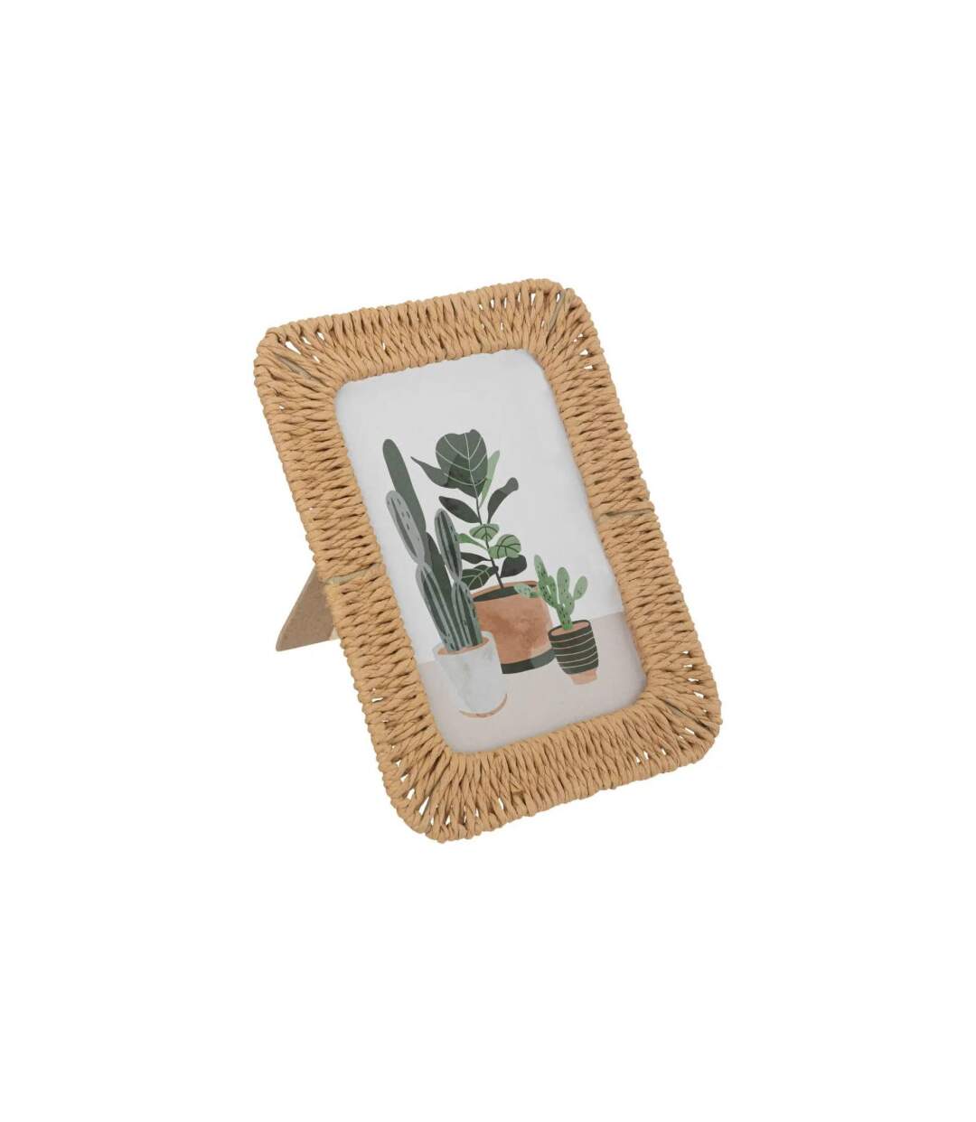 Cadre Photo Déco Jily 10x15cm Beige-1