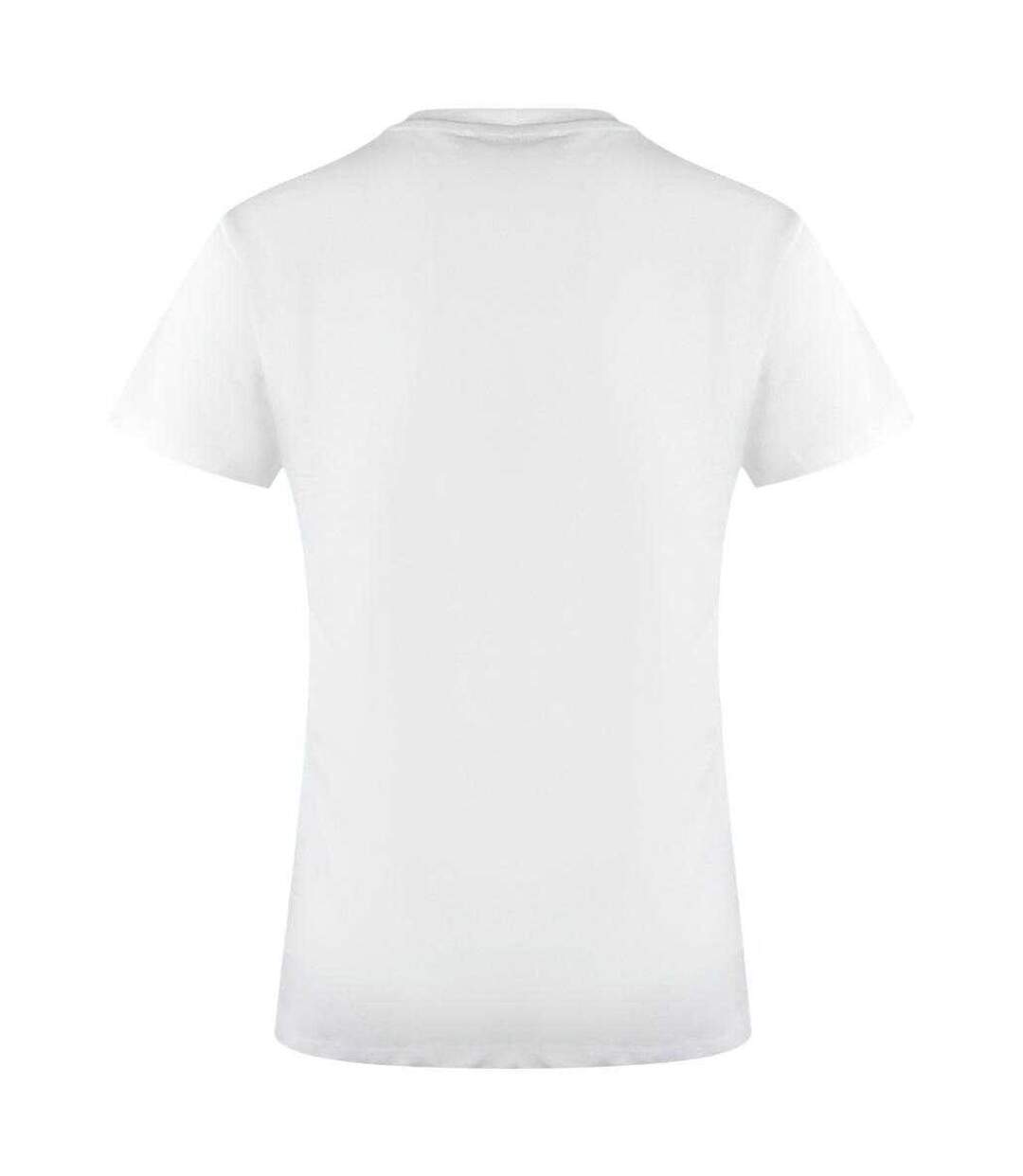 Womens/ladies Cotton T-shirt White Love Moschino-2