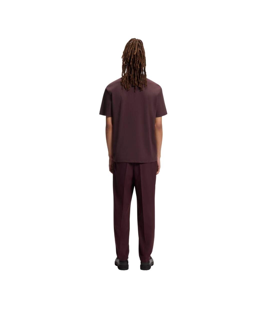 Polo Motif/style Logo Deabono Homme Marron Hugo-3
