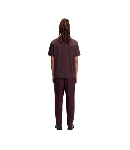 Polo Motif/style Logo Deabono Homme Marron Hugo