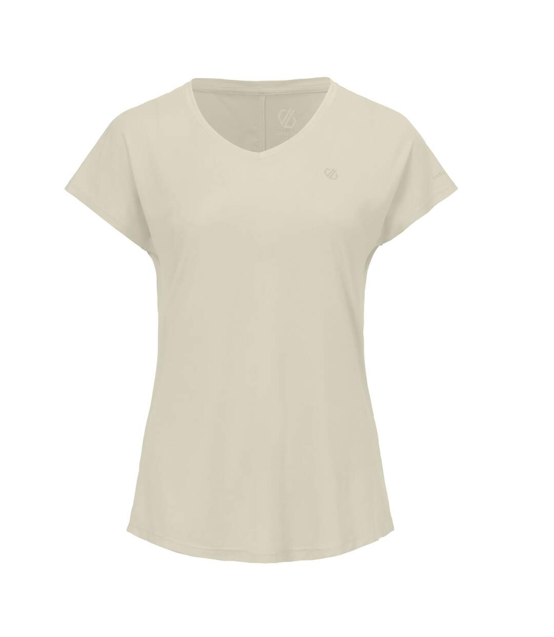 Womens/ladies Vigilant Active T-shirt Almond Milk Dare 2B-2