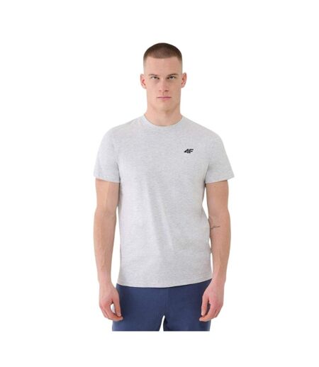 T-shirt Motif/style Uni Homme Gris 4F