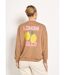 Sweat col rond motif Citrons maille douce-2